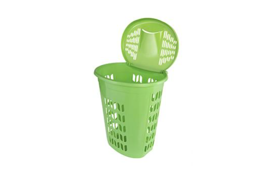 Laundry Basket With Lid - Torino | Kamaplast